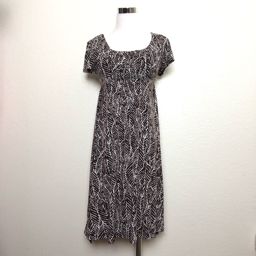 Connected apparel Women's petite Dress Brown